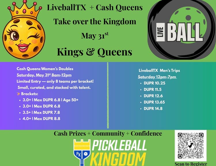 Reign at the Kingdom: LiveballTX x Cash Queens Premiere