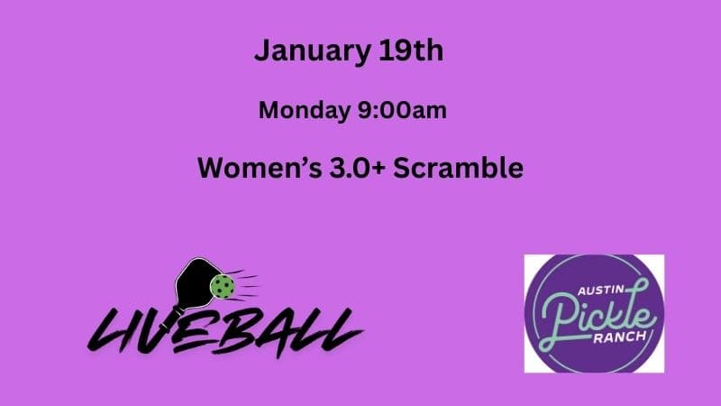 Women's Scramble 3.0-3.5