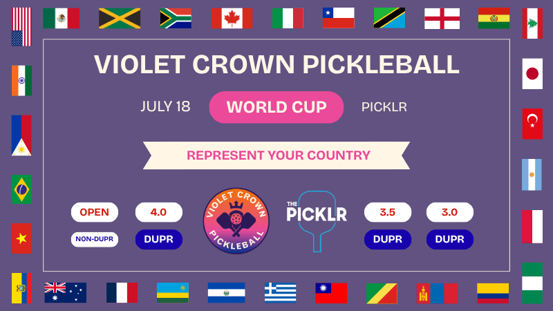 Violet Crown Pickleball World Cup