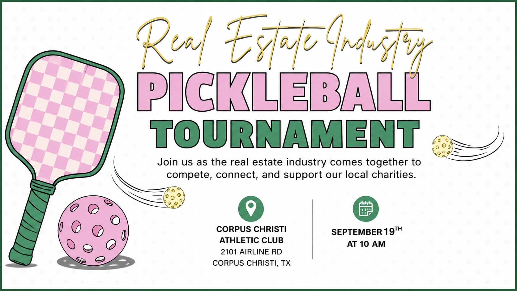 Real Estate Industry Pickleball Tournament