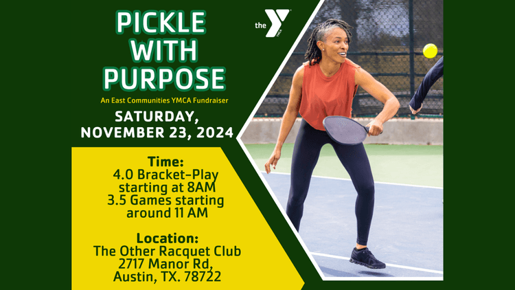 Eastside YMCA Fundraiser Pickleball Tournament