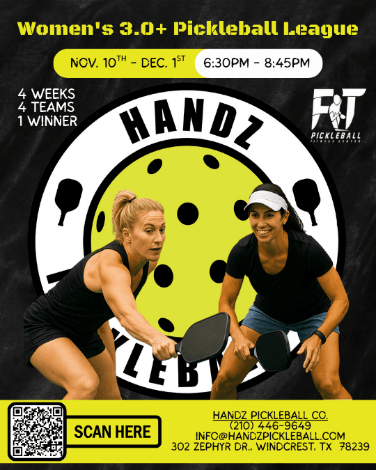 HANDZ Women's 3.0+ Pickleball League