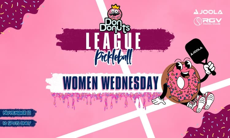 Don Donuts Women Pickleball League 