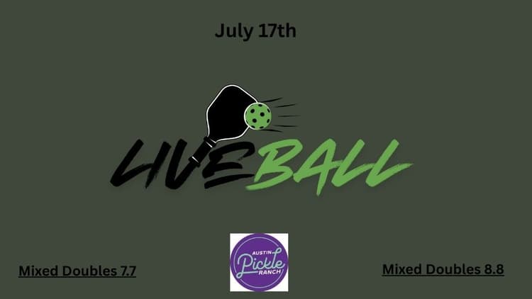 Liveball Mixed Doubles @ APR