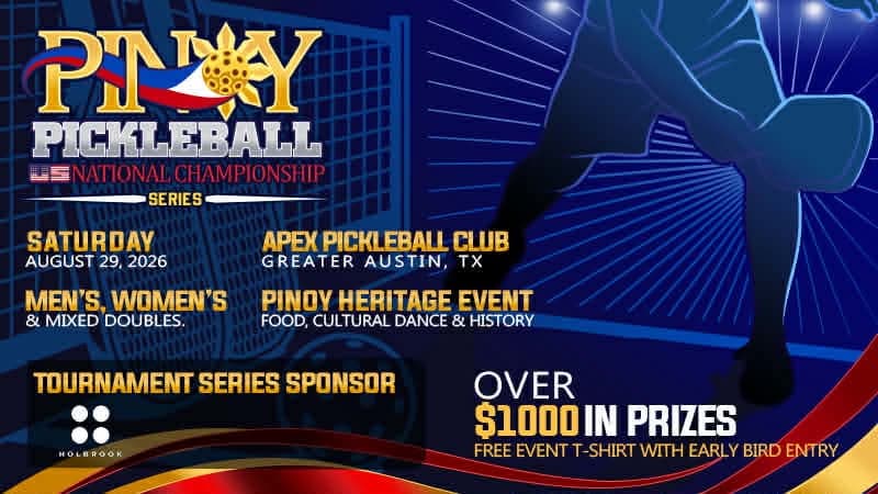 Pinoy Pickleball US National Championship Series - Austin