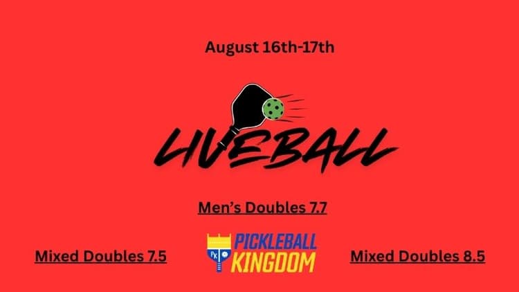 Liveball @ Pickleball Kingdom