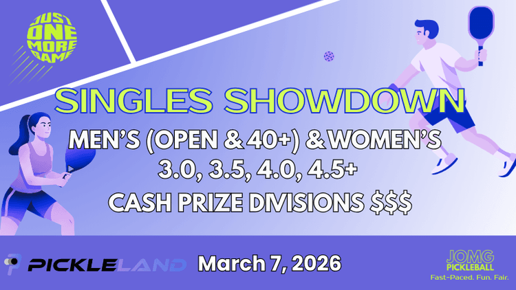 Singles Showdown @ Pickleland