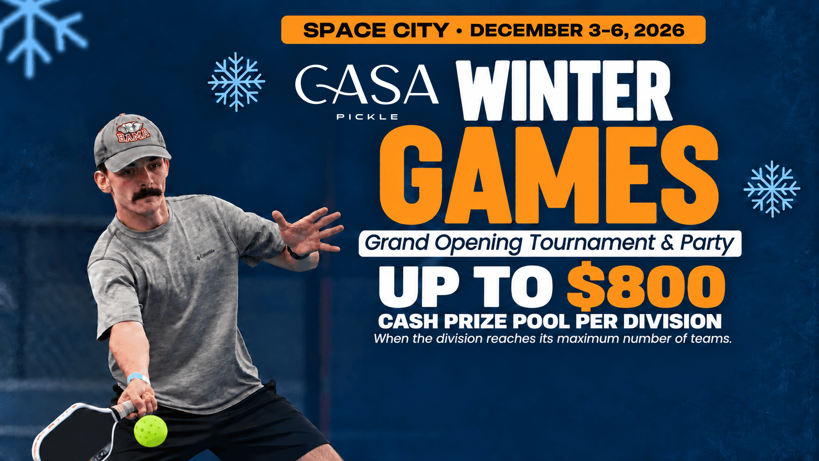 Casa Pickle Winter Games Space City