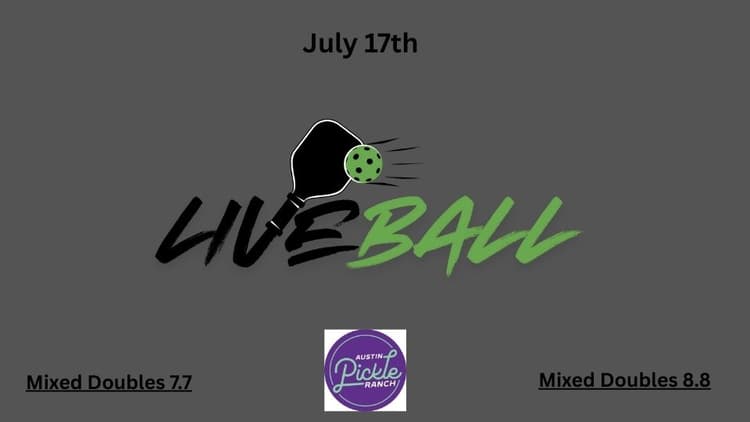 Liveball Mixed Doubles @ APR