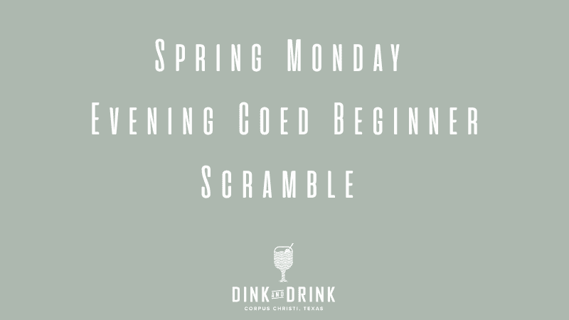 Spring Monday Evening Coed Beginner Scramble 