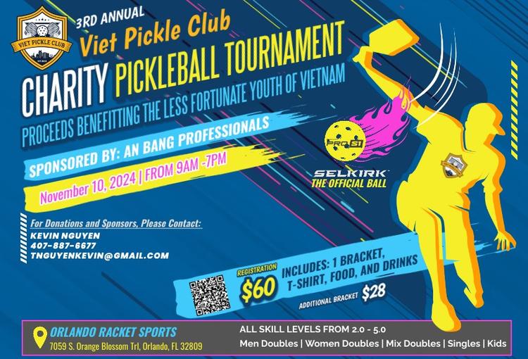 VPC Charity Pickleball Tournament