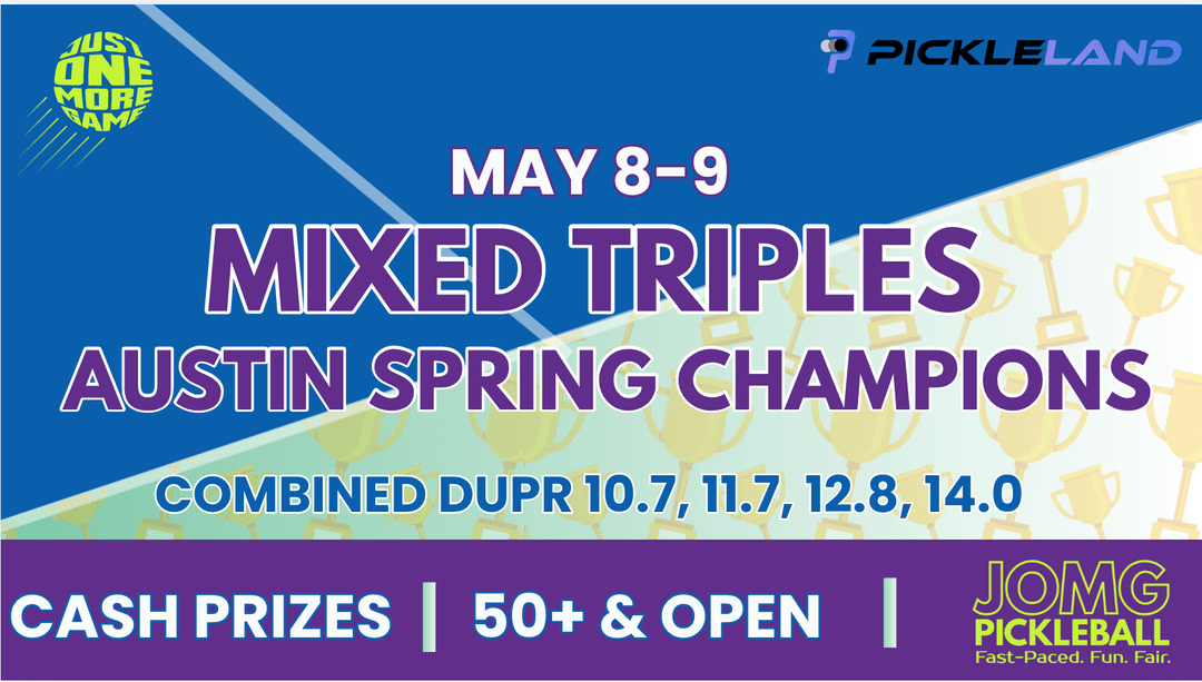 MIXED TRIPLES – AUSTIN SPRING CHAMPIONS @ PICKLELAND