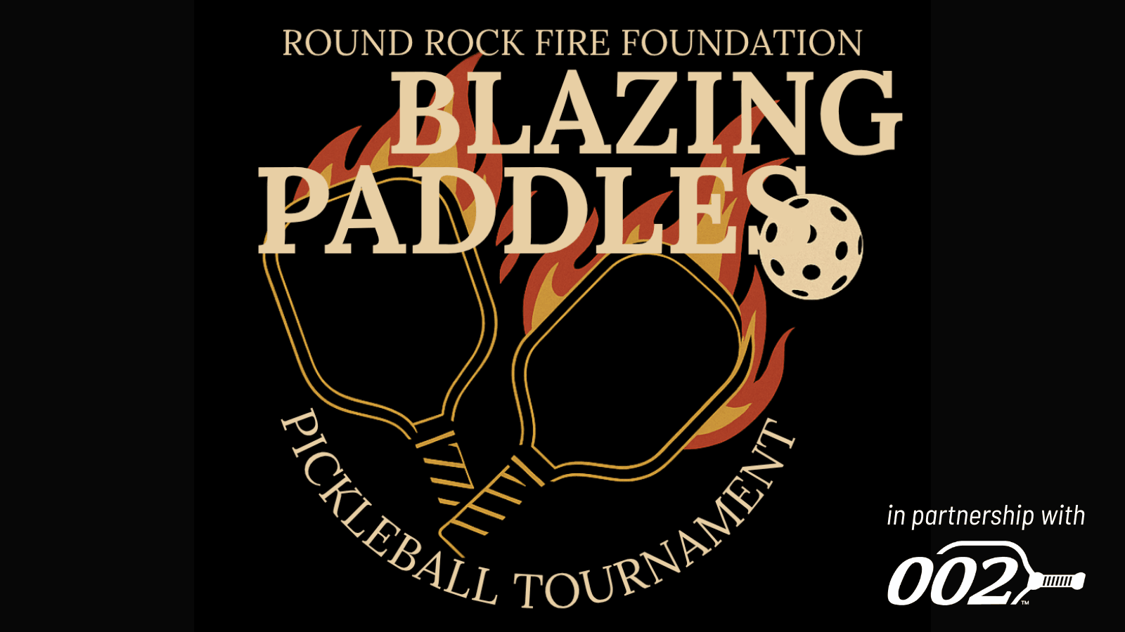 Blazing Paddles Pickleball Fundraiser Tournament, 2nd Annual