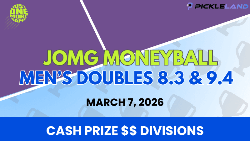 JOMG MONEYBALL MEN'S DOUBLES 8.3 AND 9.4